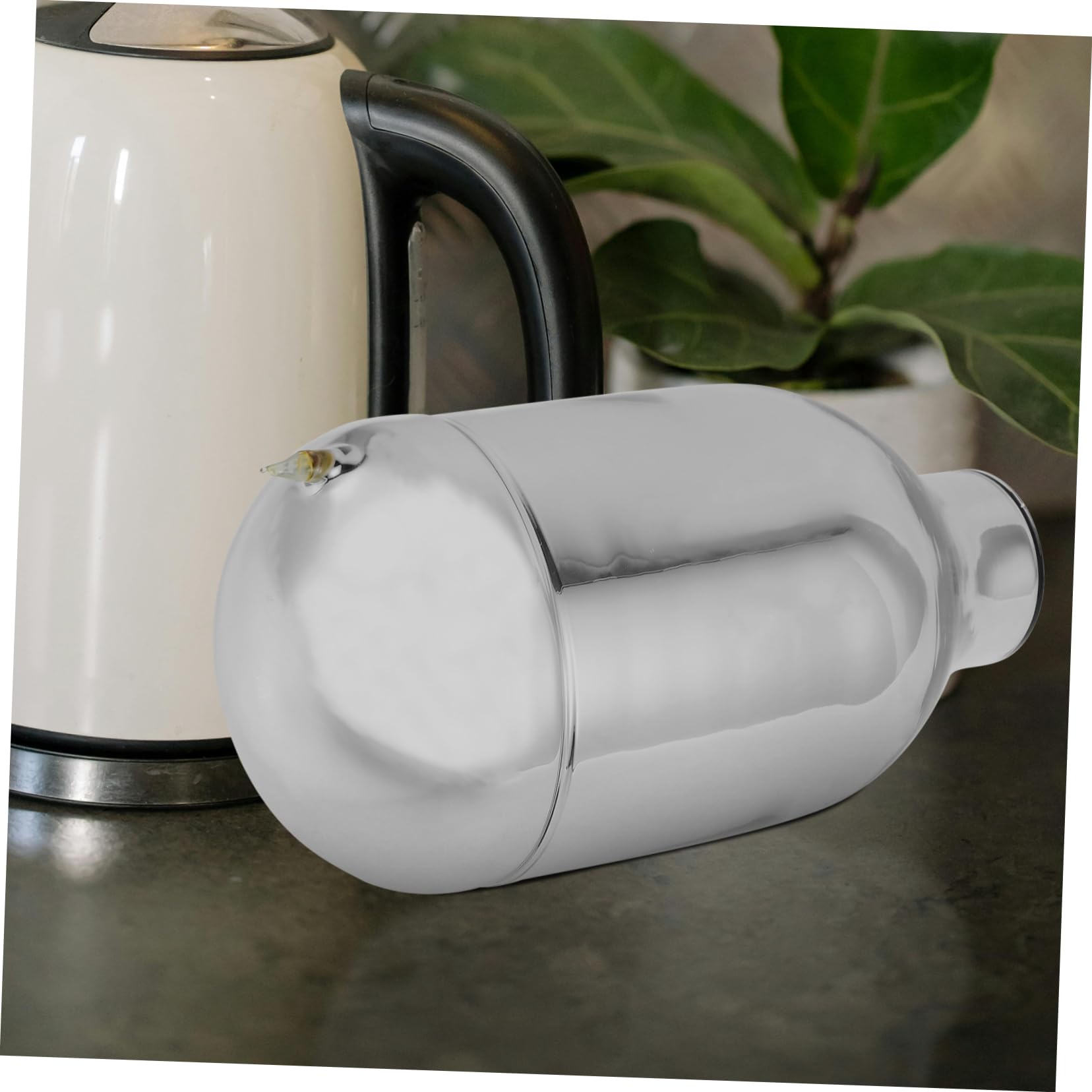Vakuumisolierte Glasflasche Mit Glasinnenbehälter Für Heiße Und Kalte Getränke Fassungsvermögen Zum Warmhalten Von Wasser Tee Und Kaffee