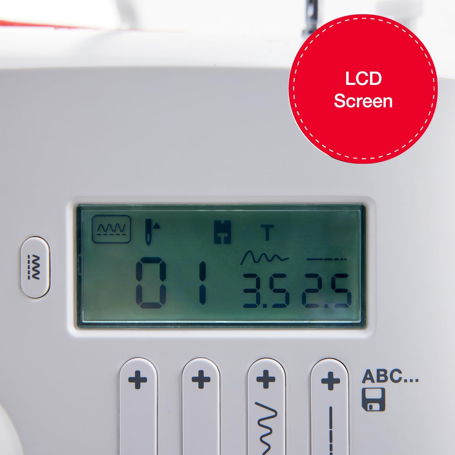 SINGER C5980Q Patchwork Plus Computerized Sewing Machine with Extension Table | 417 Stitch Applications, Built-In Font, Speed Control, Programmable Needle, LCD Screen & Heavy-Duty Metal Frame