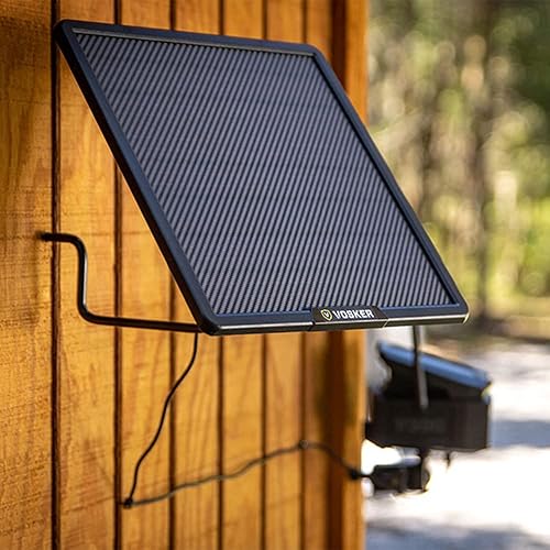 Miniatura 3 de VOSKER 2 en 1 Solar 15,000 mAh Cargador universal inalámbrico para exteriores, paquete de batería USB, banco de energía para teléfonos inteligentes