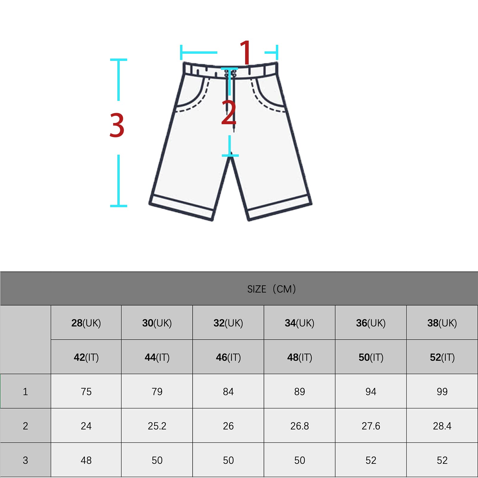 TONY BACKER F7215 Short cargo vintage en coton multi-poches pour homme, vert, 44W