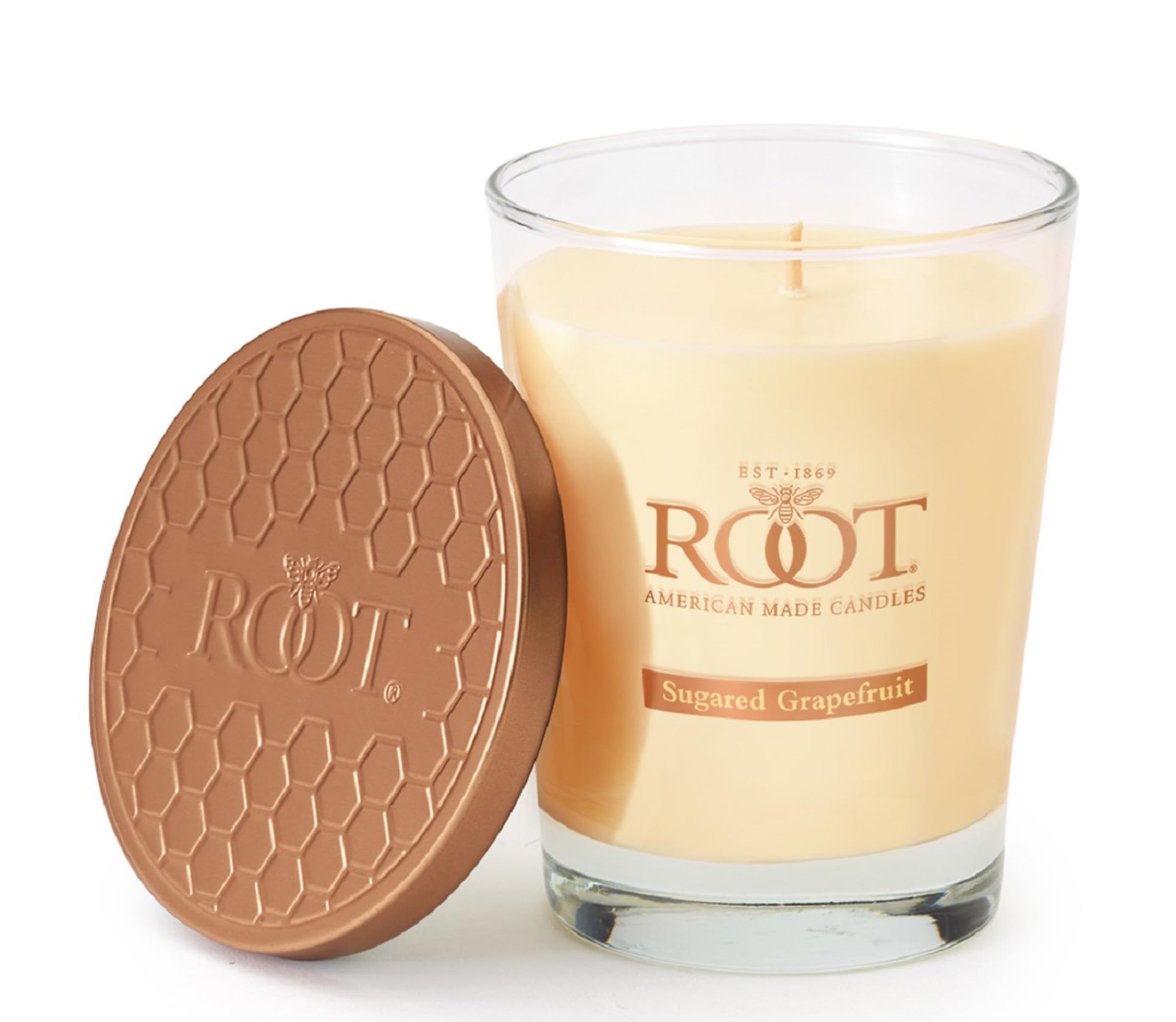 Root Legacy veriglass Duft Bienenwachs Kerze, groß, Apple Orchard, Sugared Grapefruit, Large