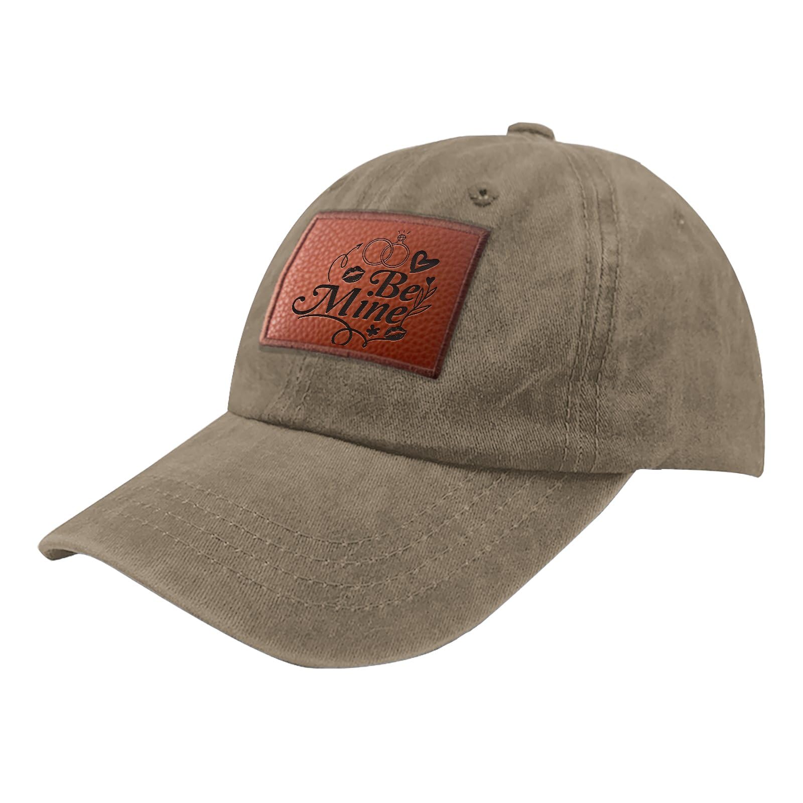 Be Mine Valentine Hats Trendy Beach Hat Gifts for Boyfriends Who Like Engraved,Summer Hats Suitable for