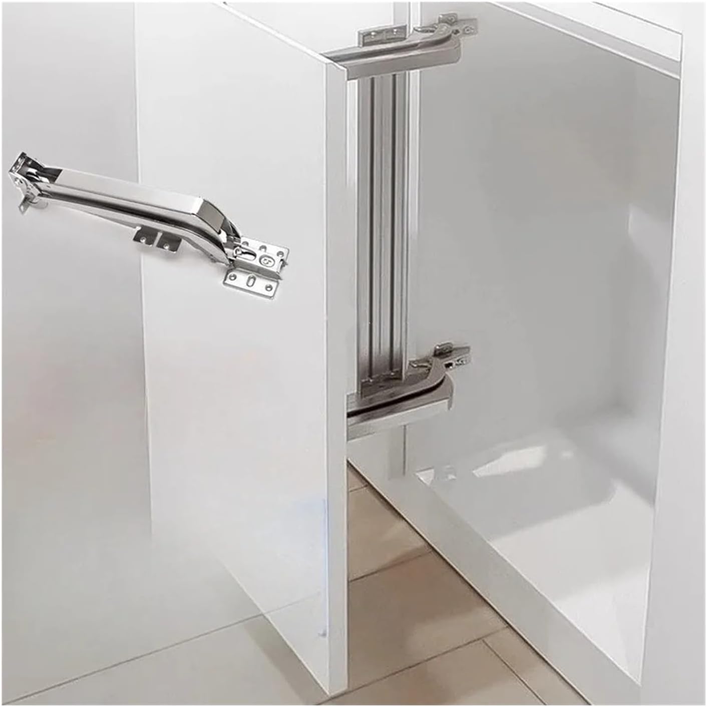 Wardrobe Cabinet Corner Hinge Bus Door Sliding Damping Buffer Folding Flat