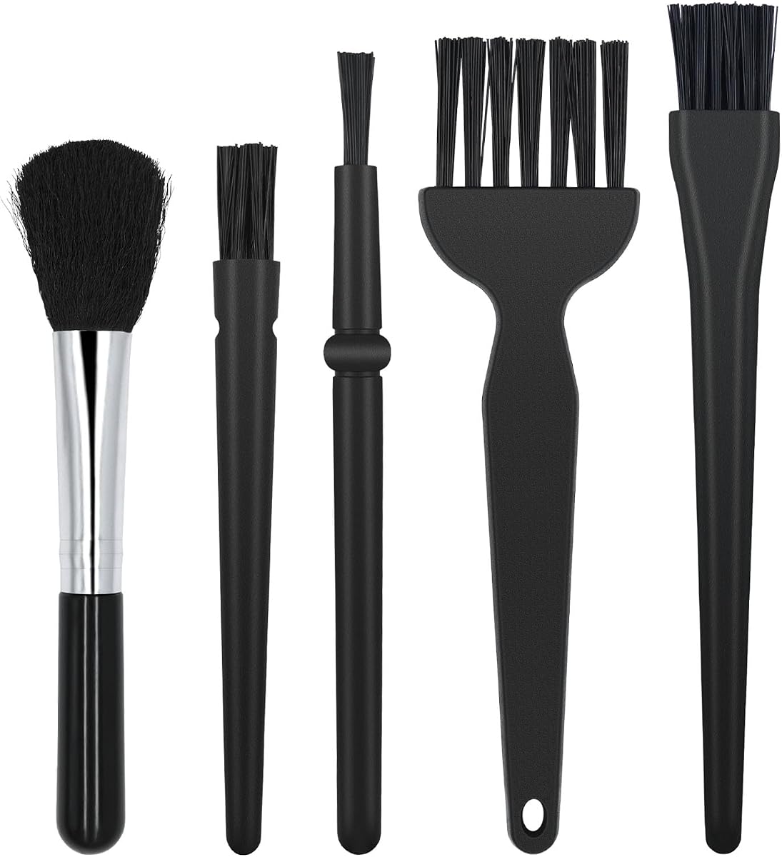 Anti Static Brush Set-5 Piece Keyboard Cleaning Brush and ESD Safe Electronic Dust Cleaning Brushes Kit for Computer,Laptop,Camera,Car Vents,PC Cleaning