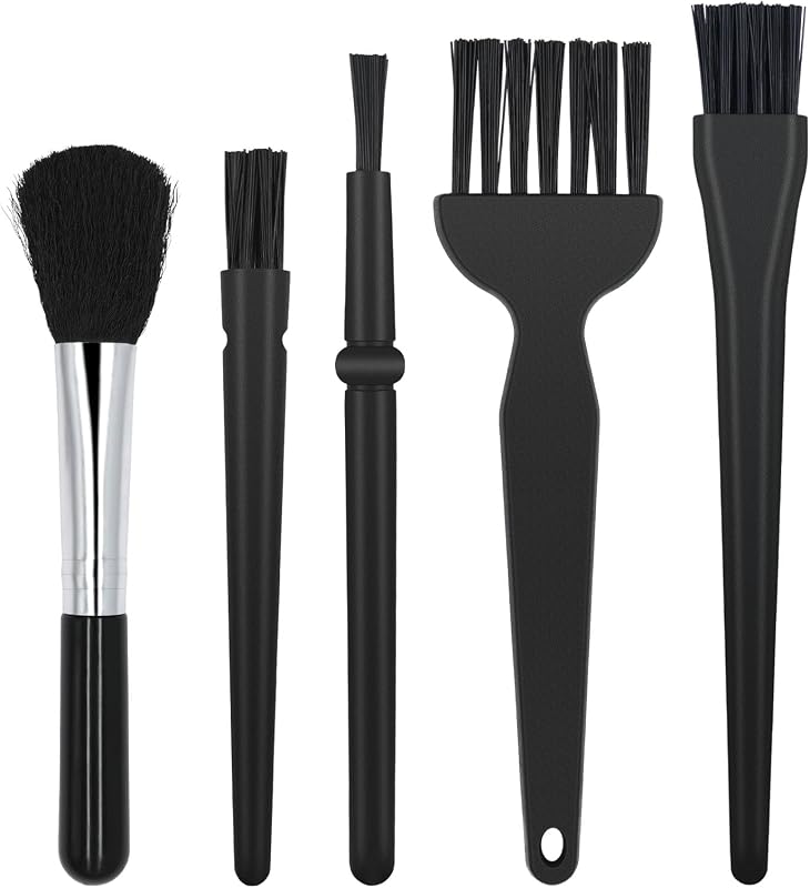 Anti Static Brush Set-5 Piece Keyboard Cleaning Brush and ESD Safe Electronic Dust Cleaning Brushes Kit for Computer,Laptop,Camera,Car Vents,PC Cleaning