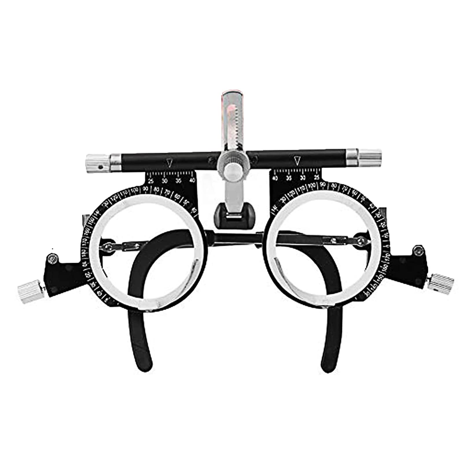 Generic Optometria Trial Frame con Distanza Pupillare Regolabile - 48-76 Ottica Shop Occhiali Ottici per Test Ottici ed Esami Oculari