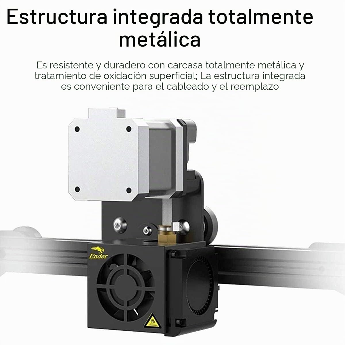 Creality Upgraded Direct Extruder Kit for Ender 3, Ender 3 Pro, Comes with 42-40 Stepper Motor, 1.75mm Direct Drive Extruder, Fan and Cables Support Flexible Filament