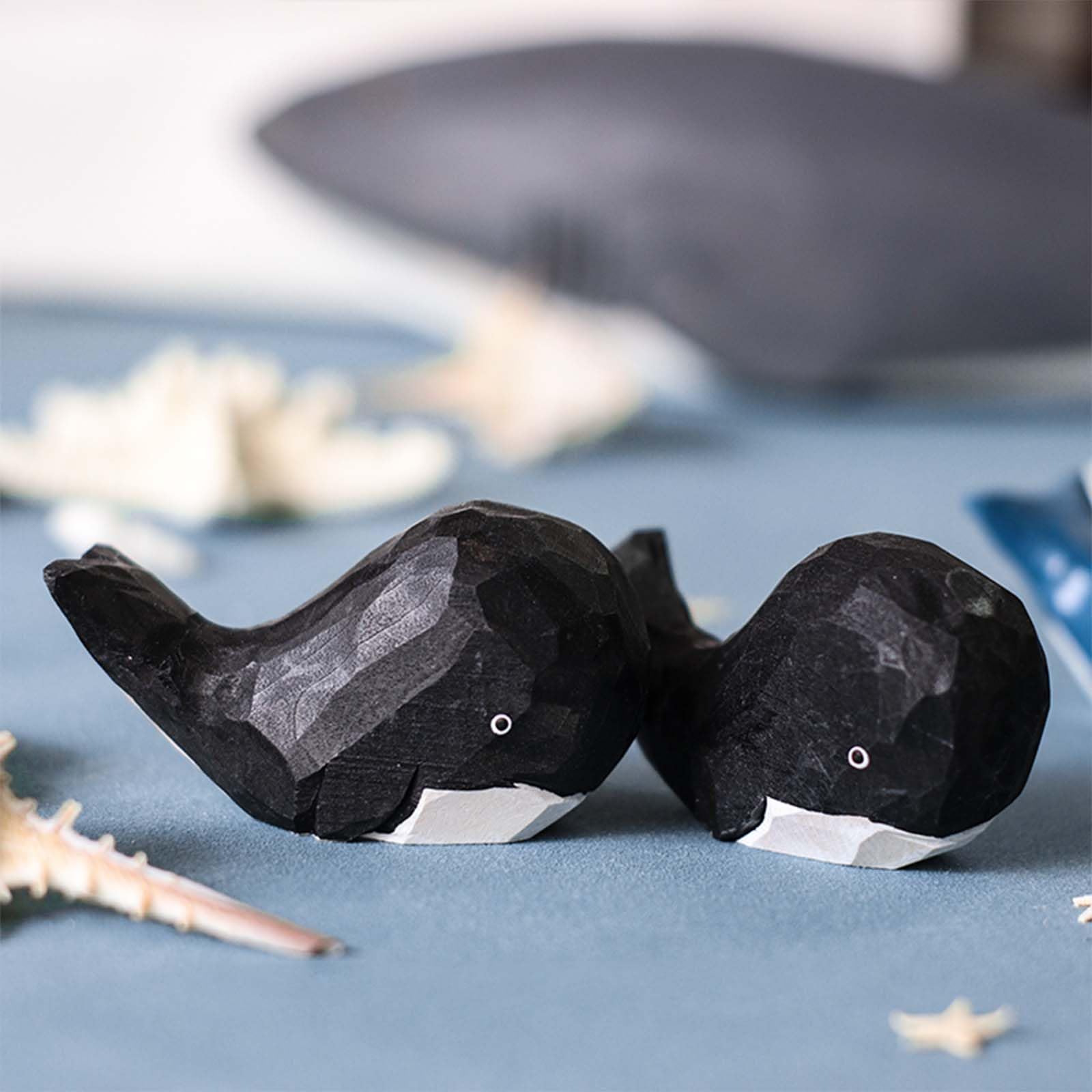 美品] 躍動感！クジラ！ ArtGrass オブジェ 置物 ずっしり重い手作り