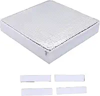 Yunir Isolador de Ventilação para Trailer, 14 X 14 Polegadas, Cobertura de Clarabóia Reflexiva, Sombra Solar Com Silicone Antiderrapante, para Aberturas de Teto de Motorhome, Trailer