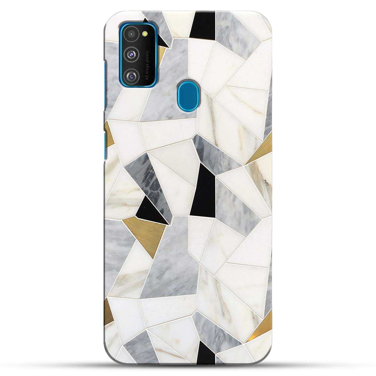 COLORflow Back Cover Compatible with Samsung Galaxy M30S / M21 | Beautiful Marble Shapes Pattern | Designer Printed Hard CASE Bumper Back Cover (B08NPV59TX) Amazon Price History, Amazon Price Tracker