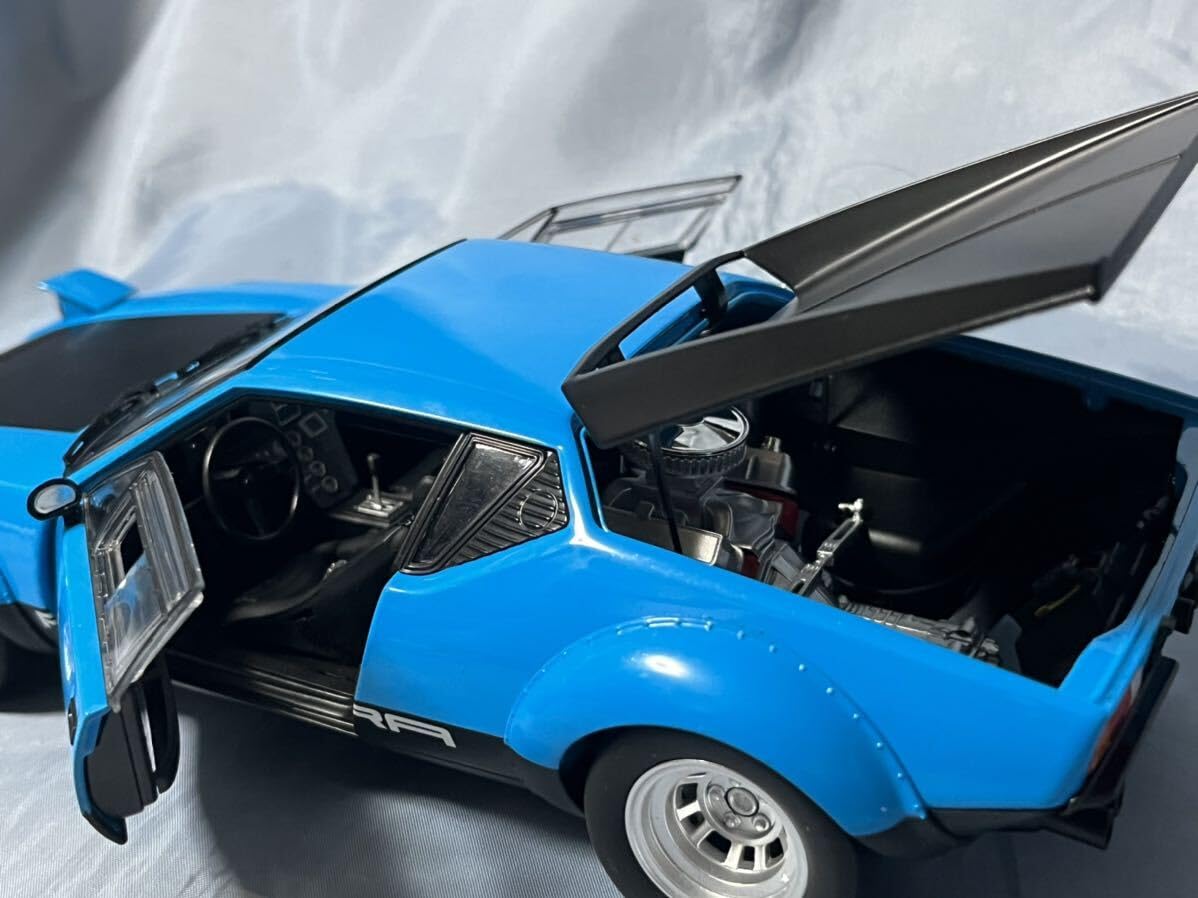 Amazon | 京商 製デトマソ パンテーラ GT4 ブルー／ブラック1/18