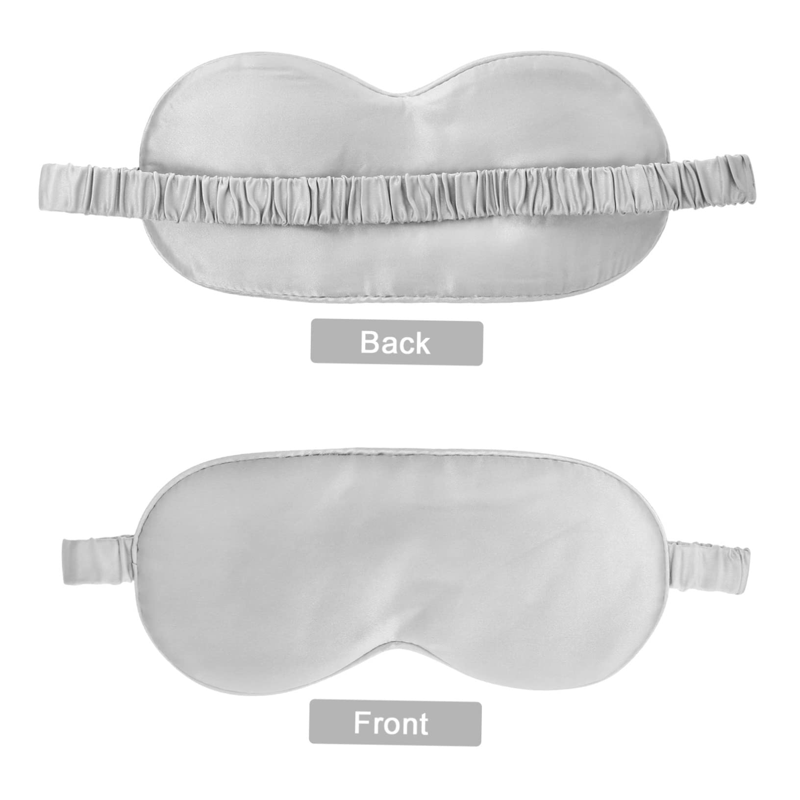 Beavorty 3 Pièces Masque De Sommeil En Soie Masque Pour Les Yeux De Sommeil Bandeau Masque Pour Les Yeux En Soie Bandeau Pour Les Yeux Nuit Soie De Couchage Visière Masque Pour Les Yeux De