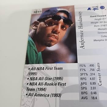 Amazon.co.jp: Anfernee Hardaway アンファニー ハーダウェイ NBA