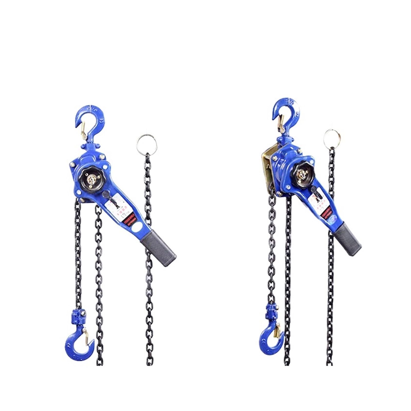 Tragbarer manueller Handseilzug mit Kette und Haken – ideal zum Heben, Ziehen und Festziehen schwerer Lasten, und vielseitiges Werkzeug für einfaches