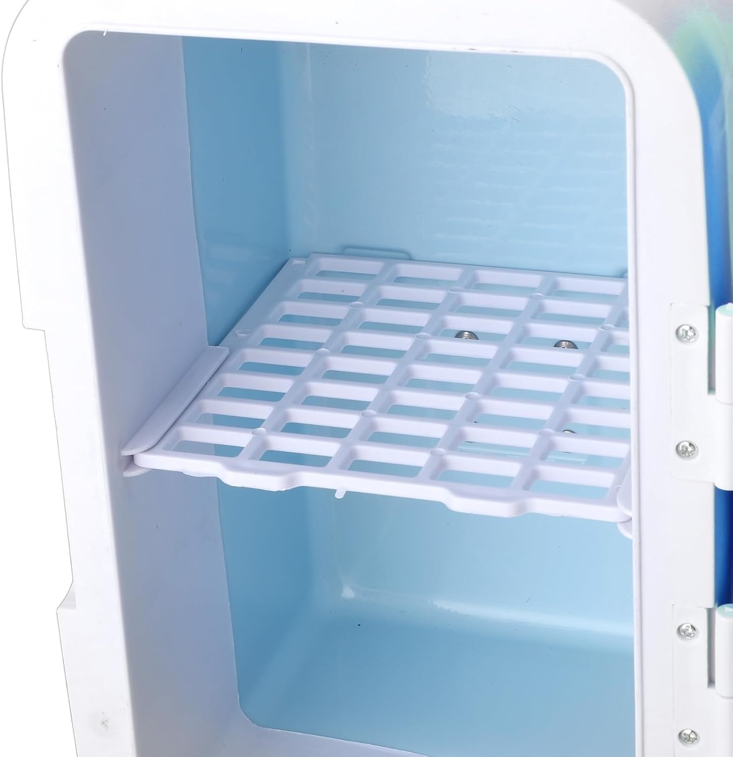 8L Portable Mini Fridge Cooler, Small Refrigerator Cooling and Warming Functions Dual Use for Car, Compact Refrigerators Suitable for Field Activities (Blue)(Blue)