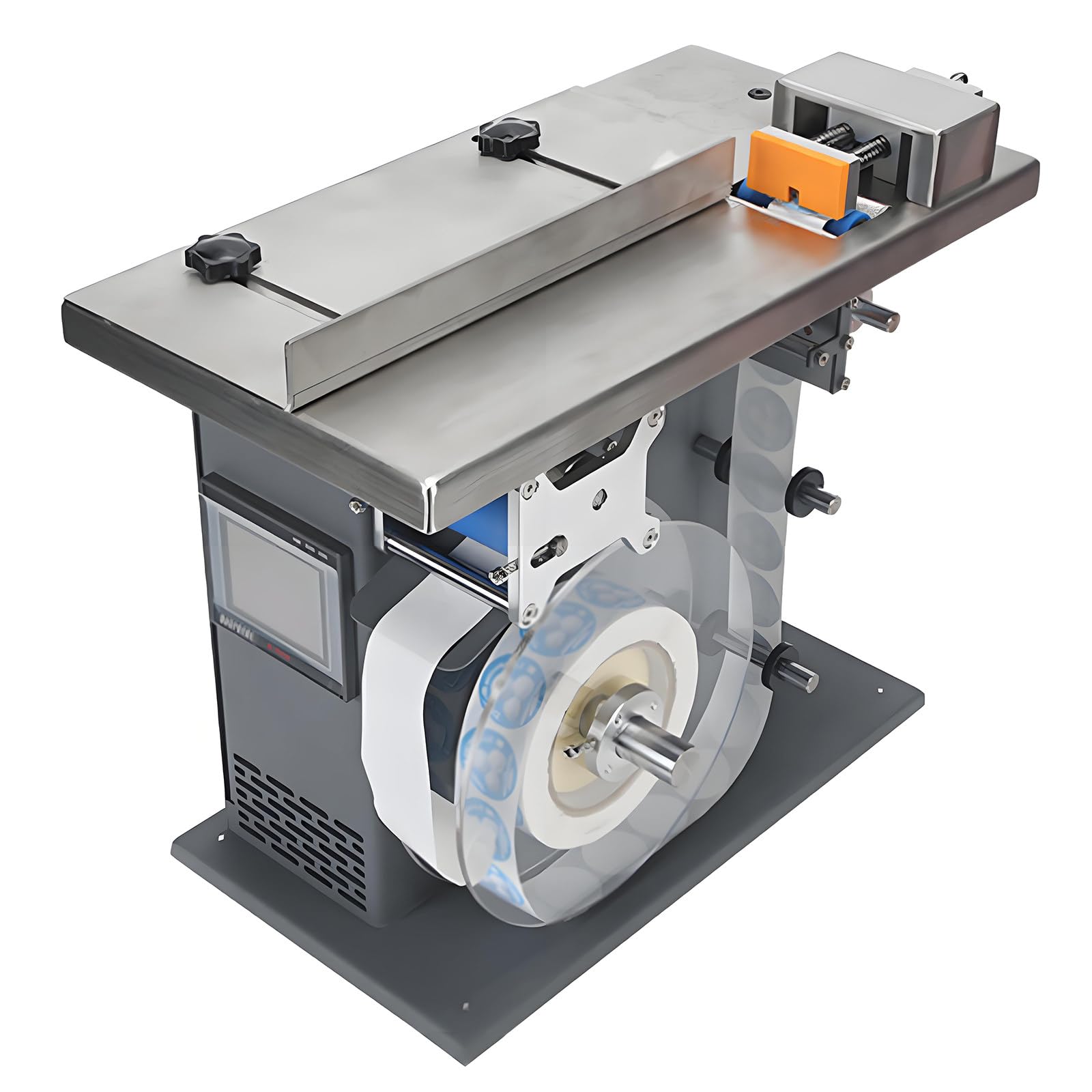 90° Eck Etikettierer mit Einstellbarer Positionierung für Boxen 25to30mm