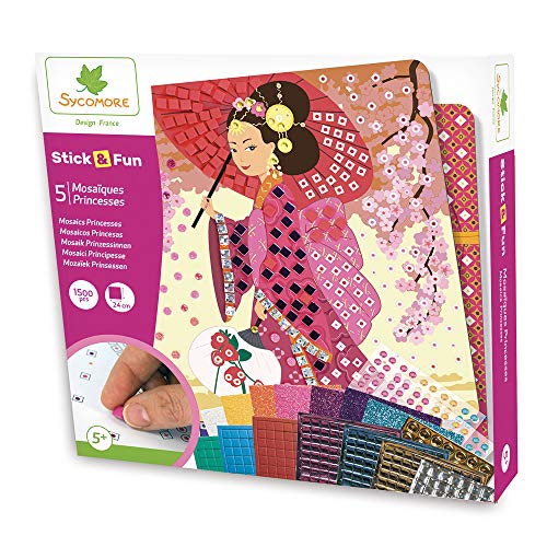 Sycomore-CRE7002 Mosaici autoadesivi per Bambini-5...