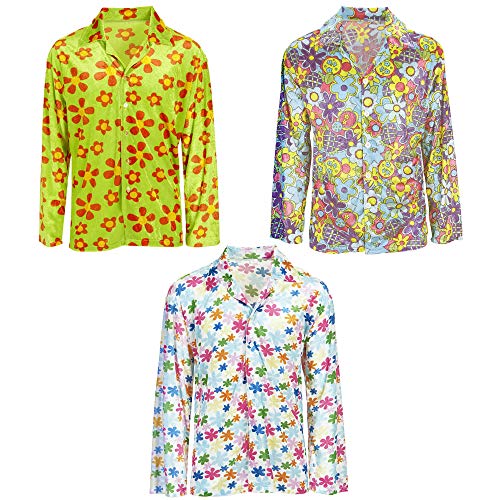 W Widmann Camicie Fiori Hippie In Vell M-L