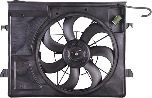 Miniatura 2 de Ventilador de refrigeración de repuesto extra silencioso para 2010 (de 8 a 26 '10) - 2013 Kia Forte Sedan, 2011-2013 Forte Hatchback 2010-2013 Forte
