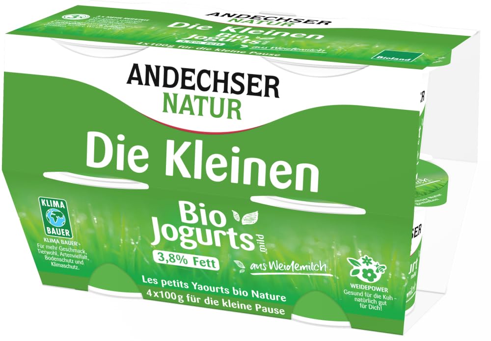 AN Bio-Jogurt Natur 3,8% Cluster 6 x 400 g