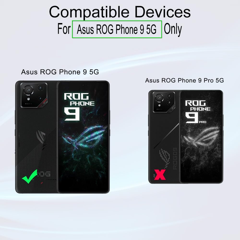 Screen Protector for ROG Pe 9, 9H Hardn Tempered Glass,