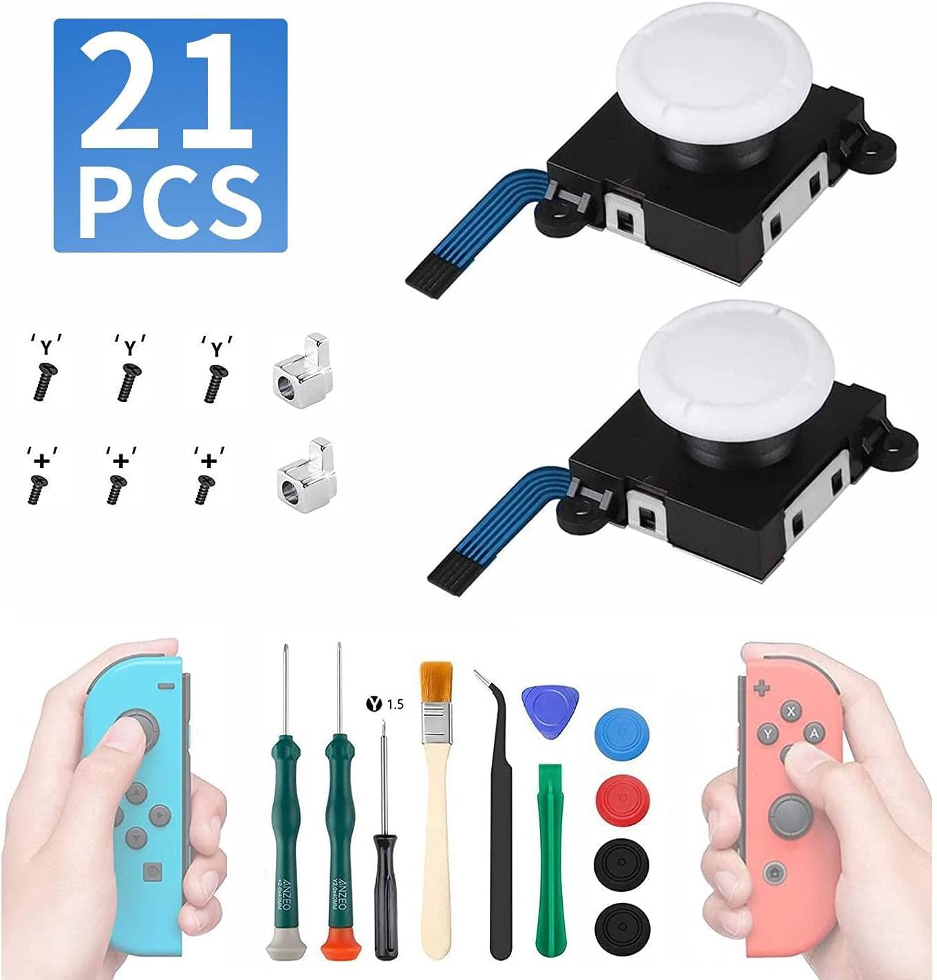 Pack Joy Con Joystick Replacement 3D Analog Ireland Ubuy