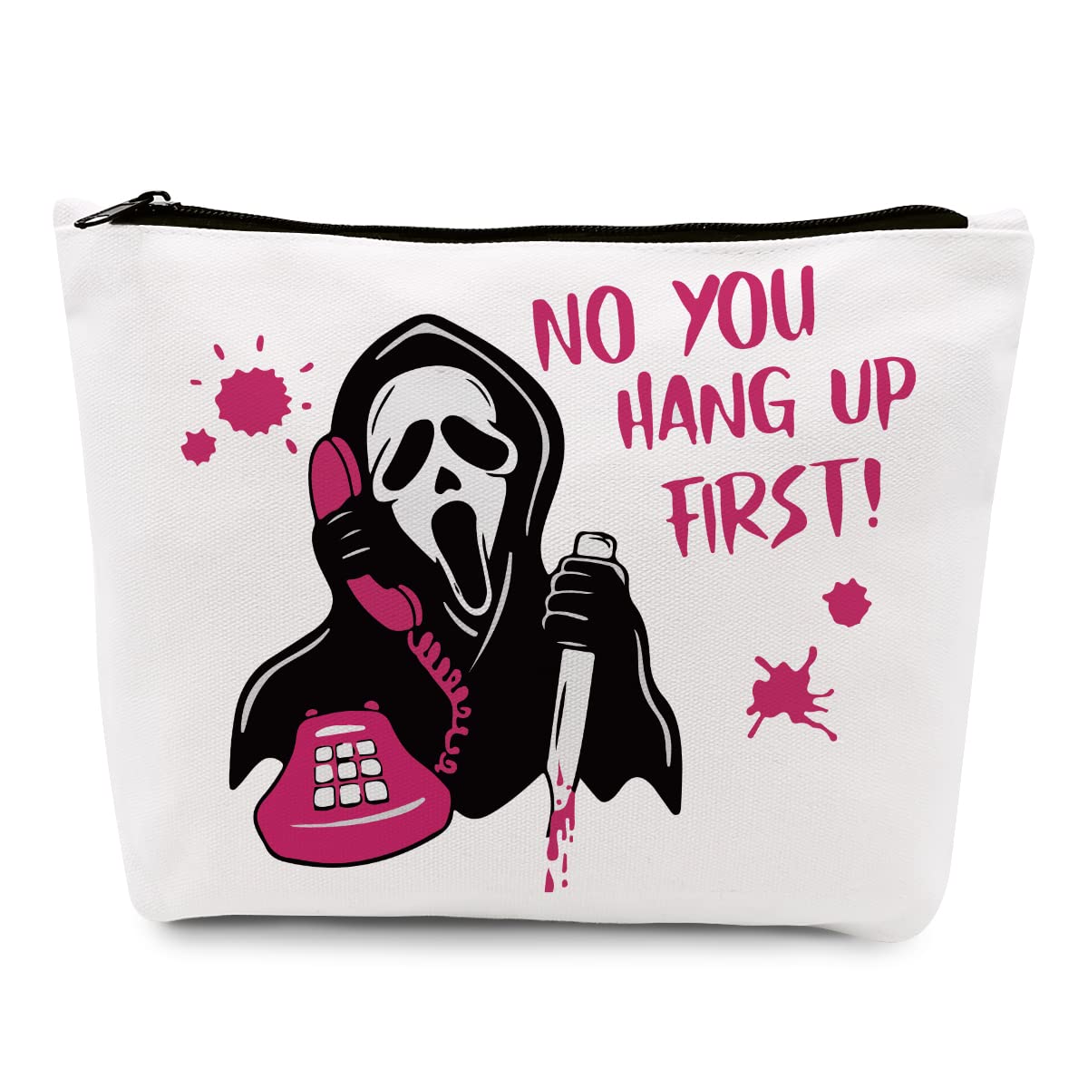 Buy Horror Movie Merch Makeup Bag Travel Toiletry Bag Funny Ghostface