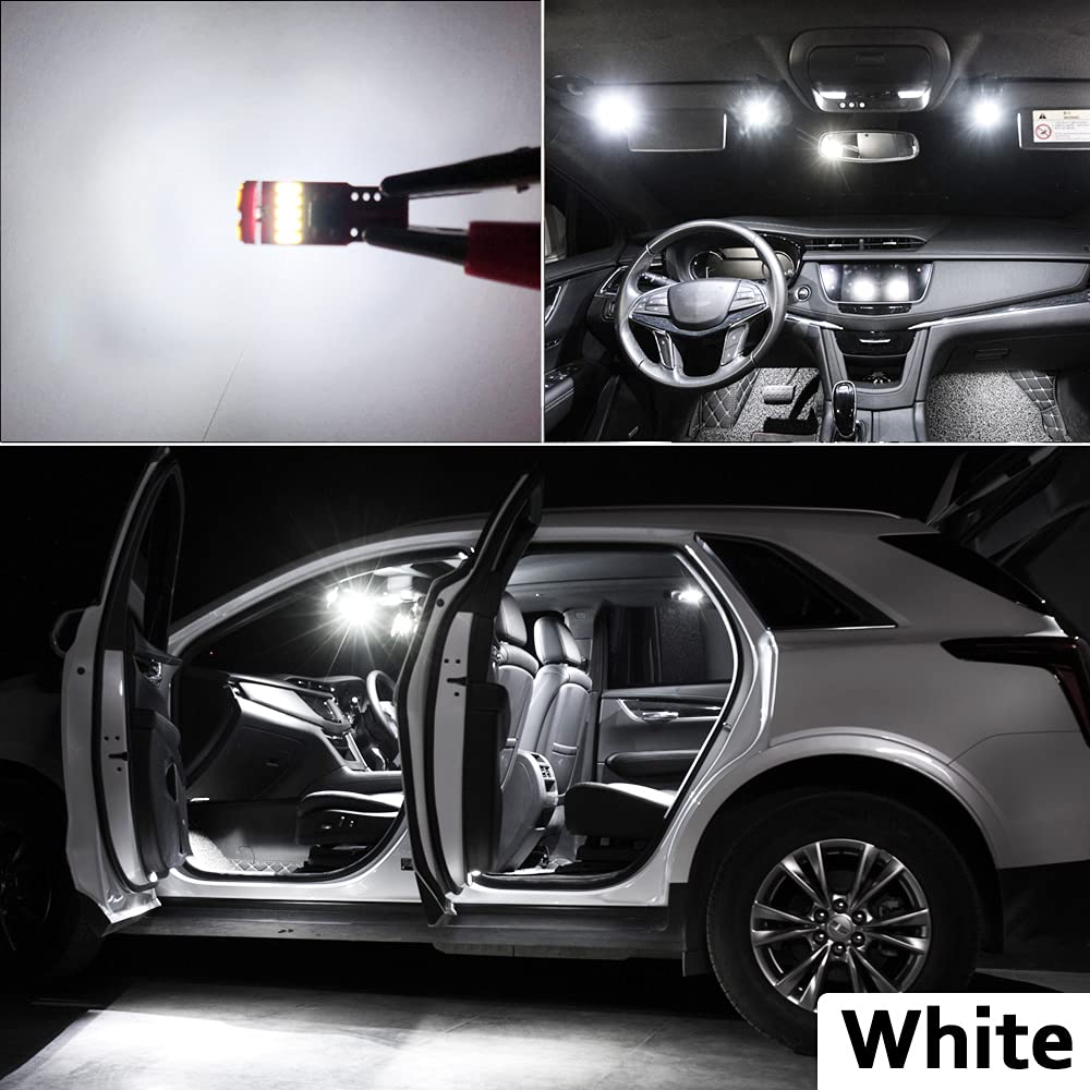11 Pz Auto LED Lampadina Kit Lampada Interna, Per Lexus ES350 2007 2008 2009 2010 2011 2012, Mappa Cupola Porta Tronco Luce Targa