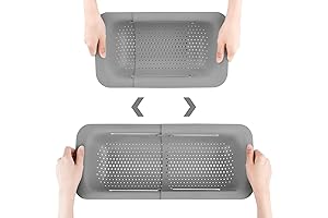 Collapsible Kitchen Sink Food Catcher