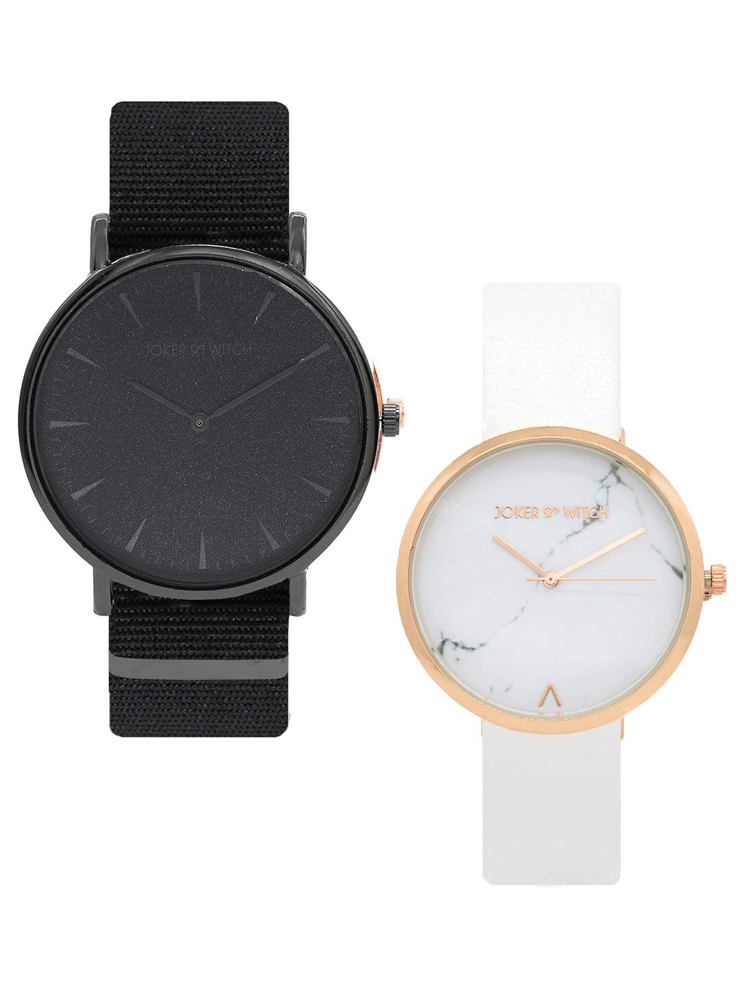 Joker & Witch Polyurethane Cookie & Lyon Couple Analog Watch Gift Set For Men And Women, Black Dial, White Band (B08WRK9Q3G) Amazon Price History, Amazon Price Tracker