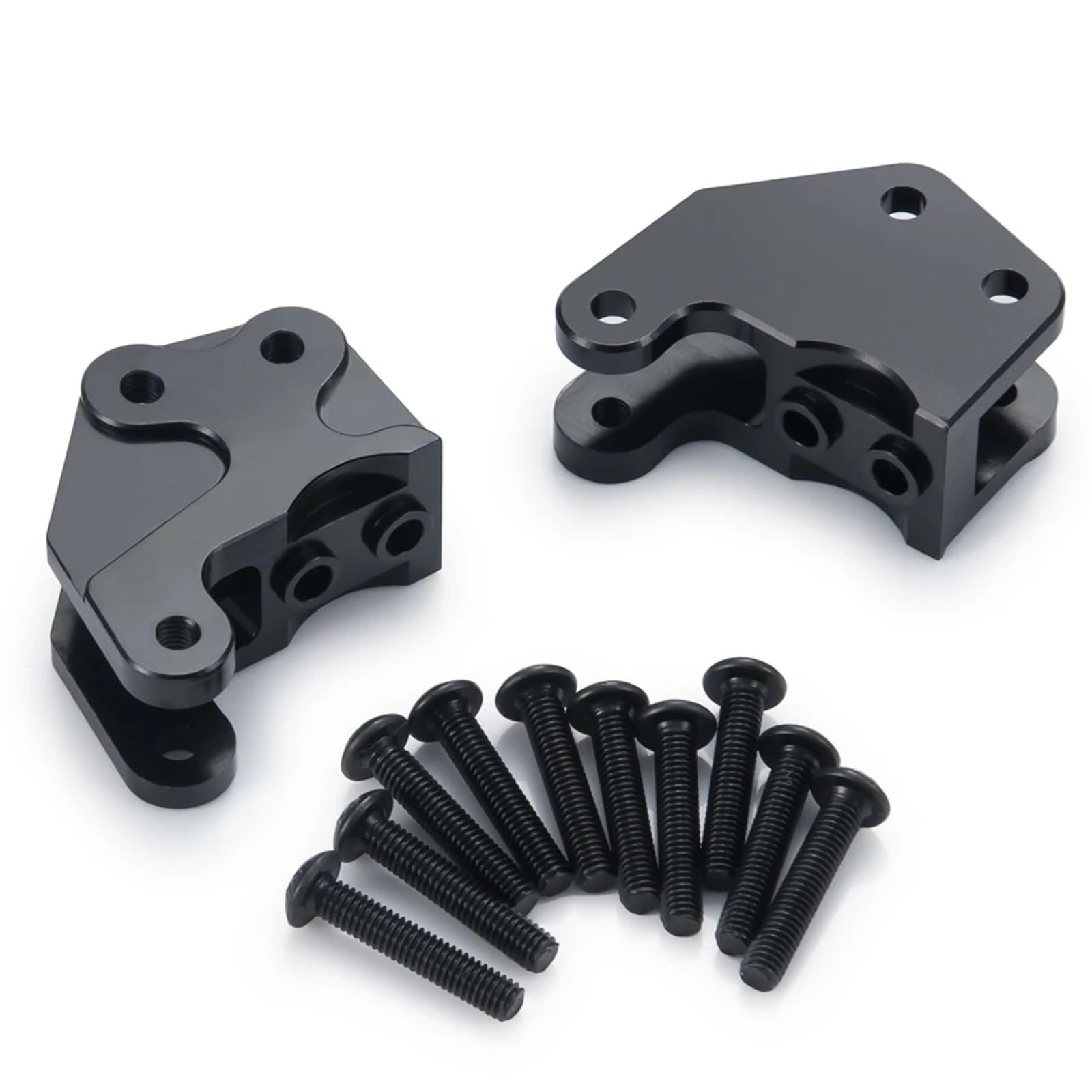 PièCes Voiture Rc Pour Axial Pour Wraith 90048 1/10 2 Pièces Métal Inférieur Lien Amortisseur Support Tour Support RC Crawler Voiture Mise À Niveau Réparations Pièces