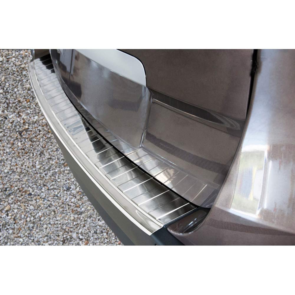 Avisa Protezione paraurti Posteriore in Acciaio Inox Compatibile con Renault Scenic III 2009-2015 'Ribs'