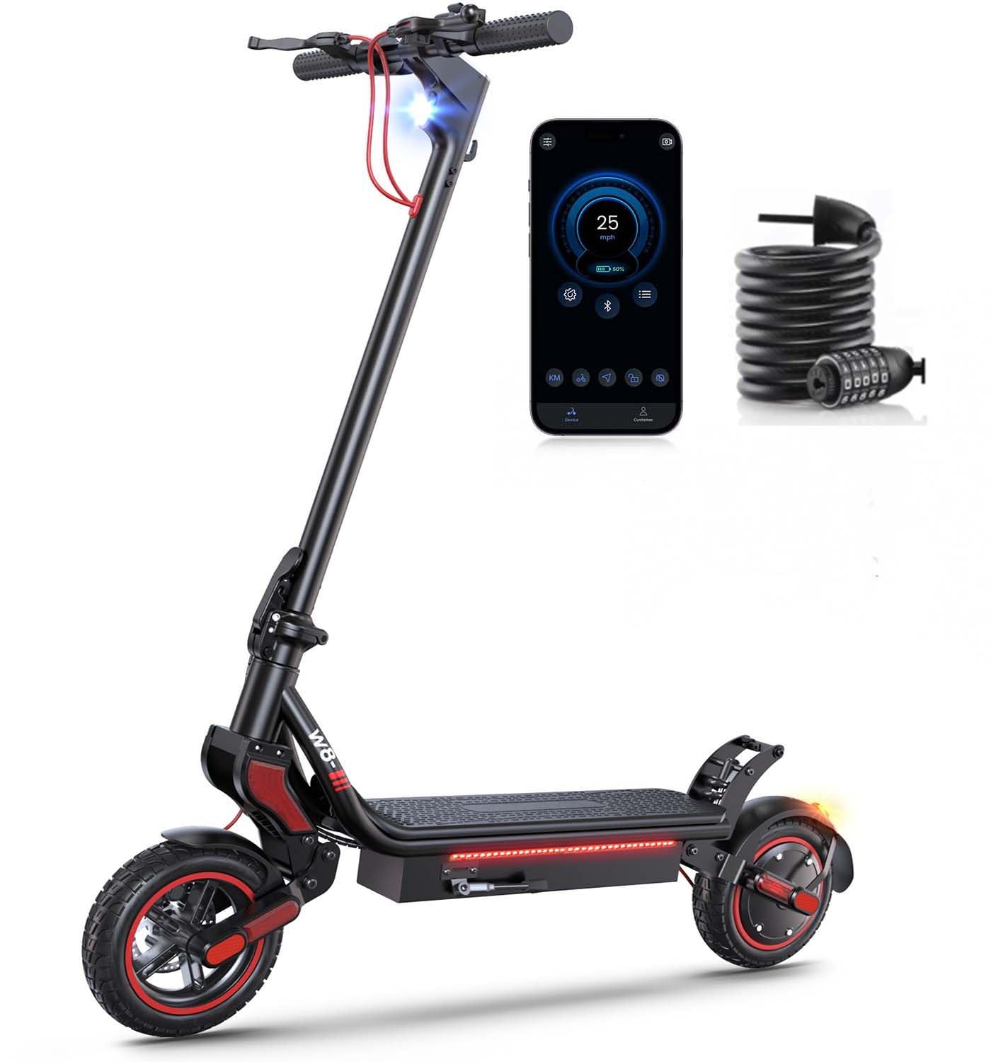 500W Monopattino Elettrico Fuoristrada Con Frecce, 672wh Batteria, 6/10/15/25km/h, 35-45 Km Autonomia, 4 Sospensioni, 3 Sistemi Di Frenata, Antifurto, Controllo App,pieghevole, Carico 120kg
