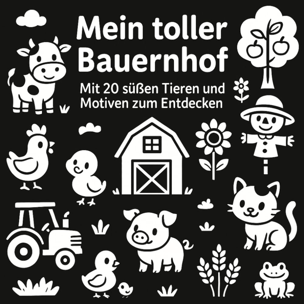 Mein toller Bauernhof: Mit 20 süßen Motiven und Tieren zum Entdecken