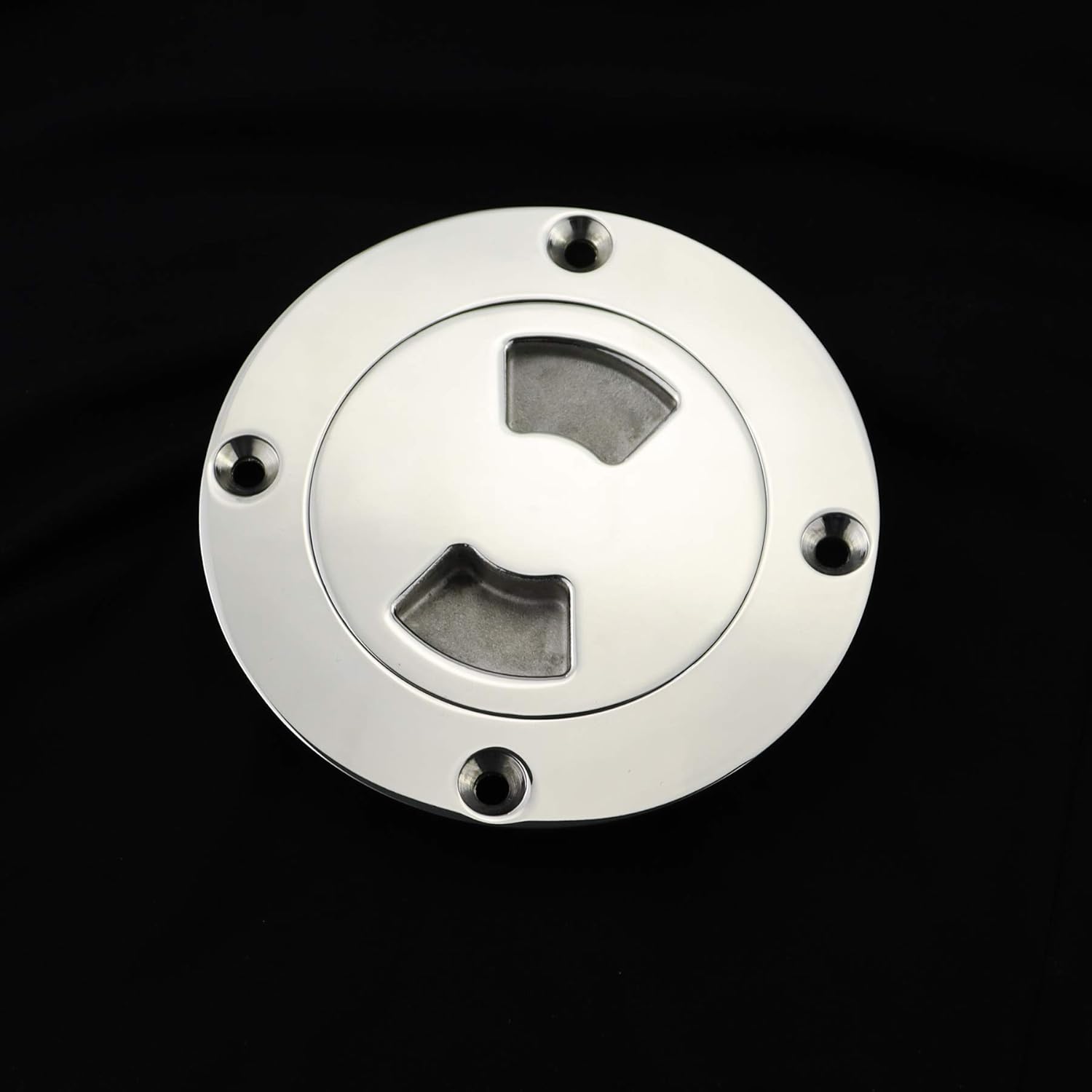keehui Marine 316 Stainless Steel 3inch/4inch Inspection Deck Plate W/Screws for Boat