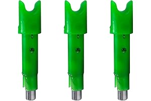 Alpha-Blaze Lighted Crossbow Nocks: Illuminate Your Shots at Night