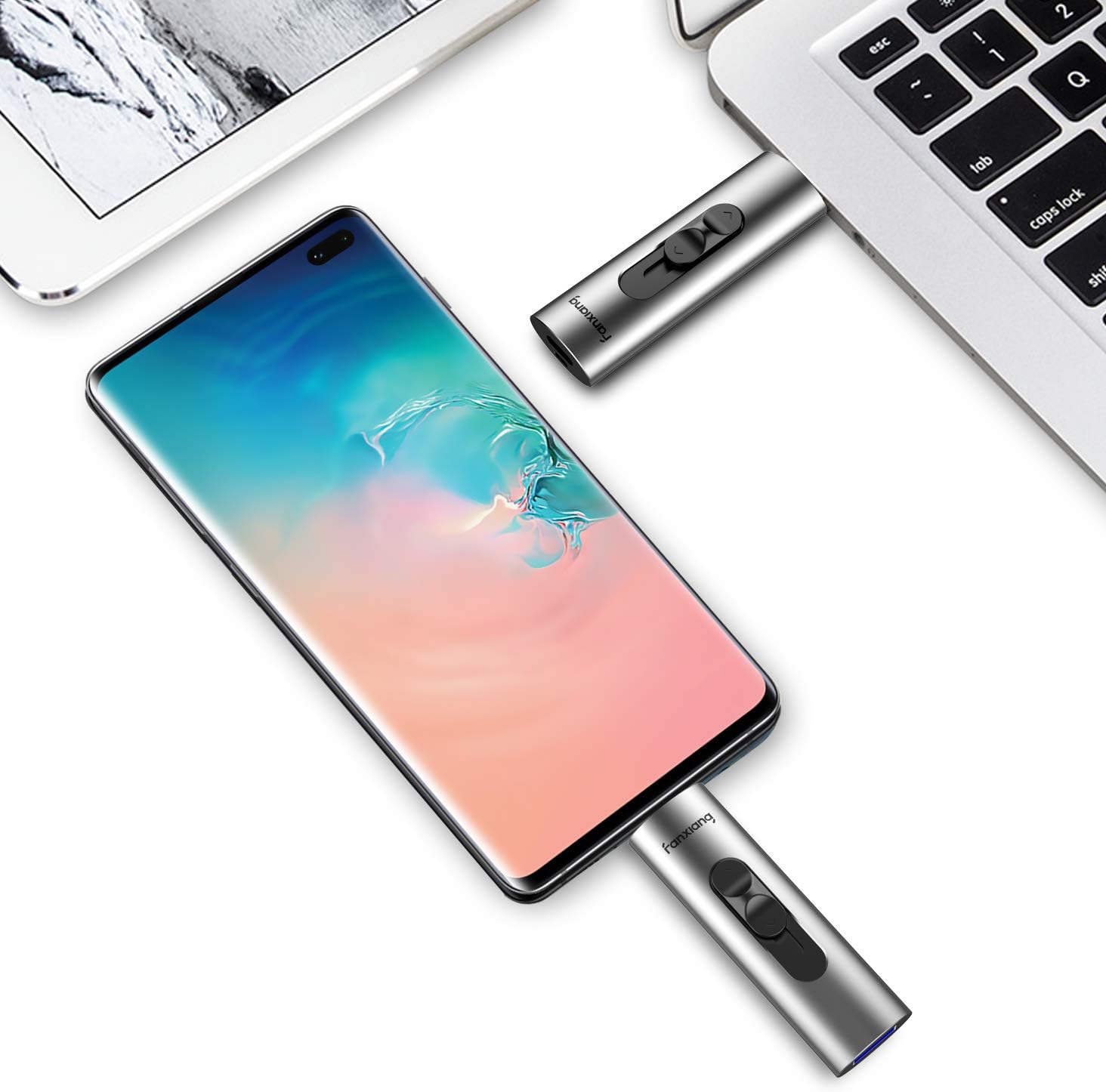 Exсluѕіvе Dіѕсоunt 80% оƒƒеr USB Solid State Flash Drive 512GB 3.1 Portable Mini External SSD, USB Type C 2 in 1 Ultra Speed Extreme Memory Stick Storage with 550MB/s Data Transfer for Android, Laptop, PC, MAC, Space Grey