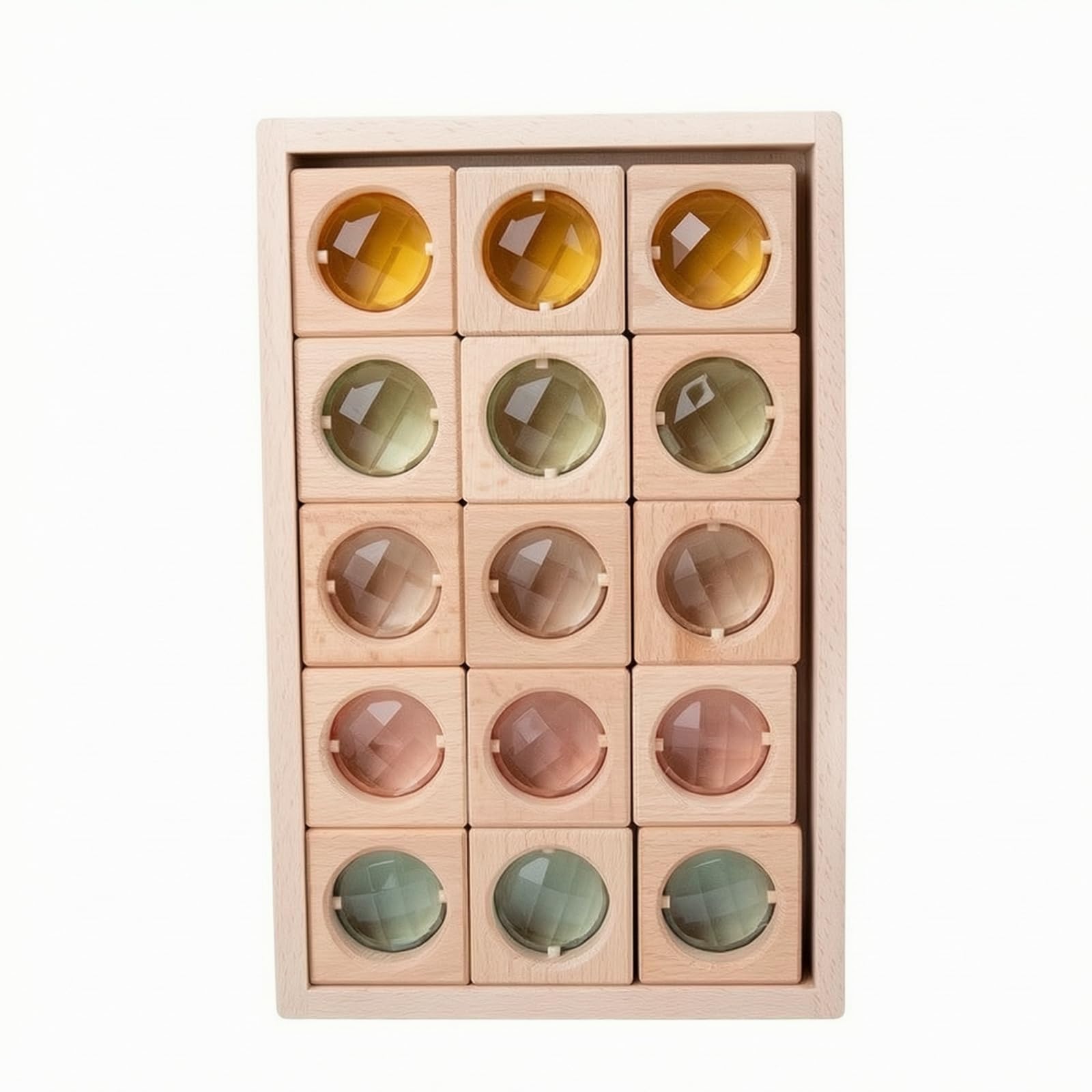 15 Piezas Bloque con Piedras Preciosas
