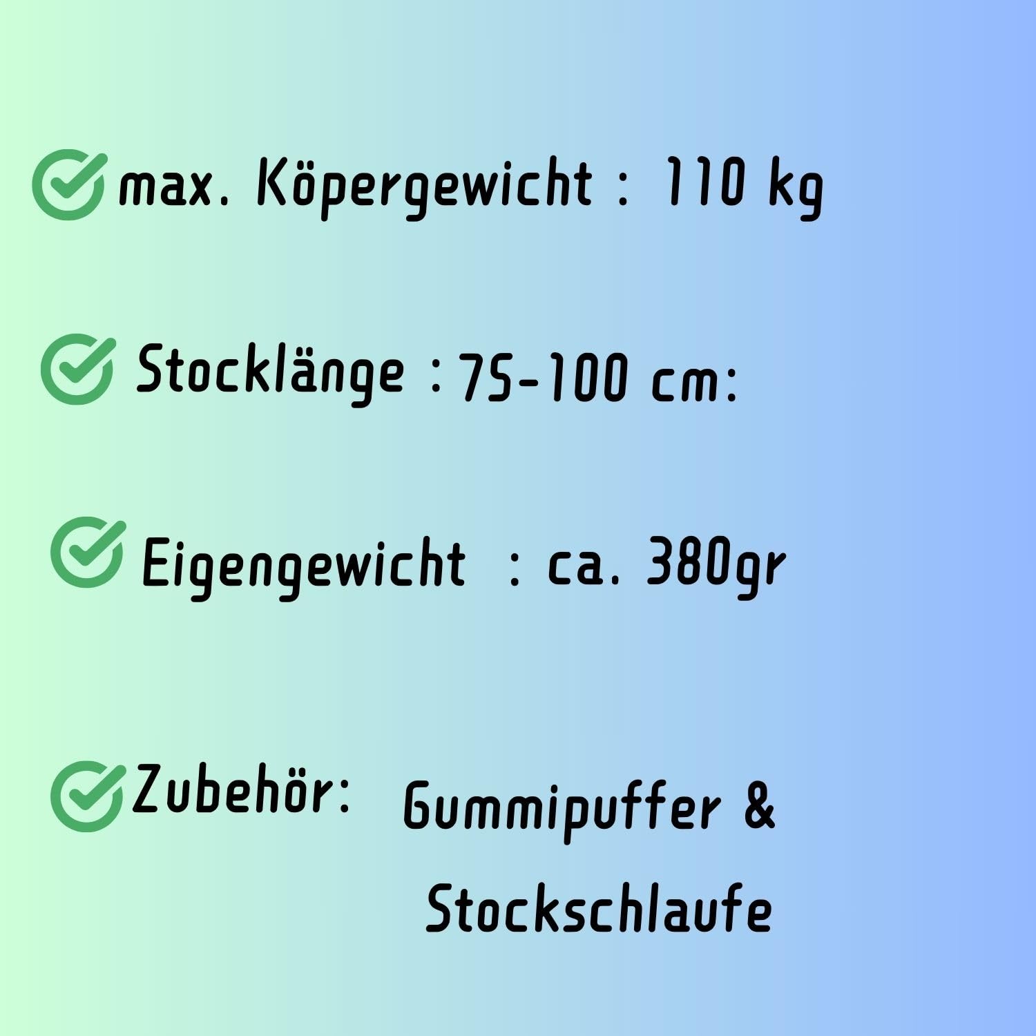 Neck-Escort Gehstock höhenverstellbar Aluminium + Olanmarp Klettarmband | Ergonomischer Griff mit Gummiüberzug, Paisley-Dekor, Handschlaufe, rutschfester Gummipuffer – stilvoll & sicher