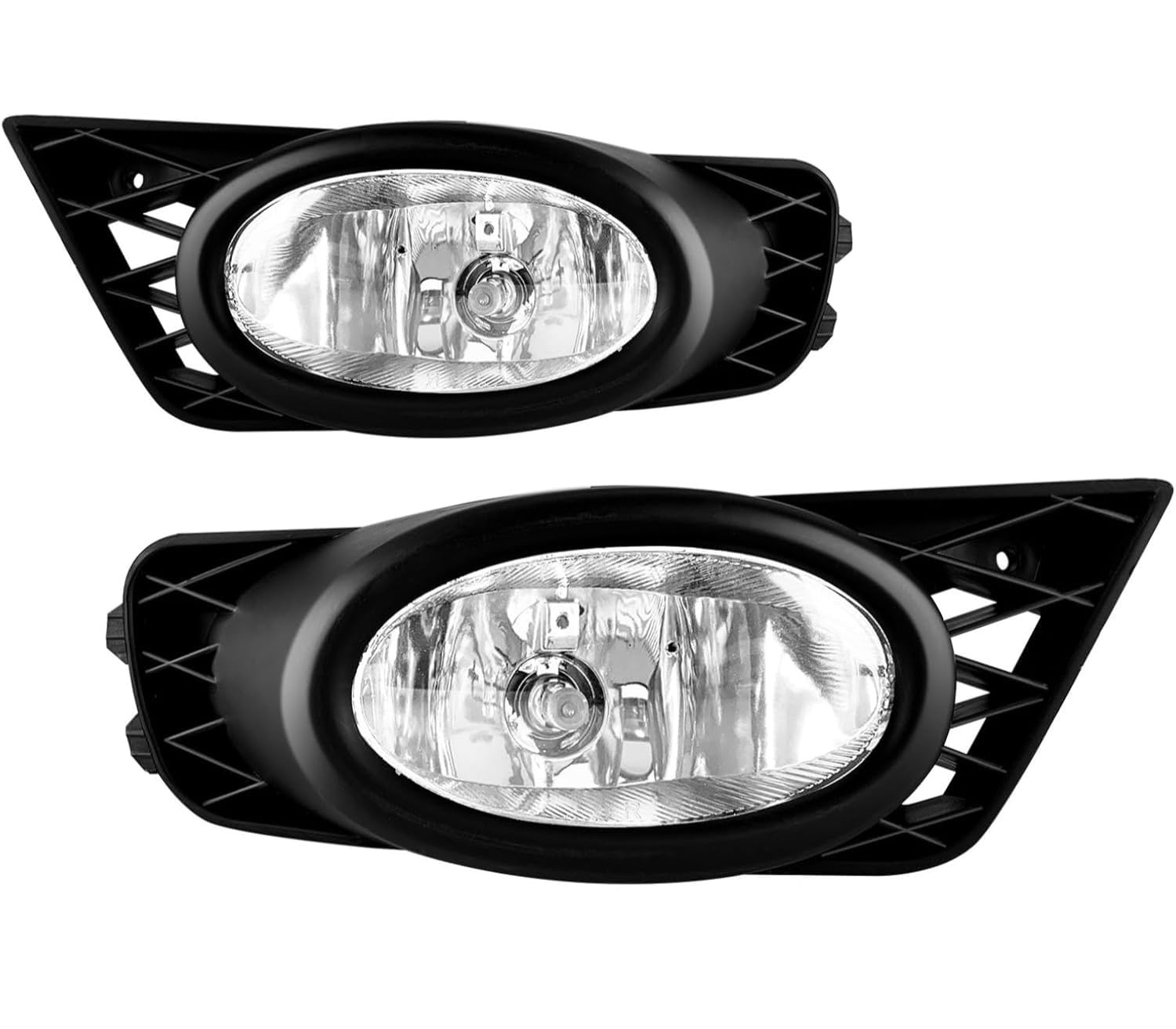 Photo 1 of **only one, see the photo, different model**Fog Lights Compatible with Honda Accord 2013 2014 2015 4-door Sedan with H8 12V 55W Halogen Bulbs (Clear Lens)