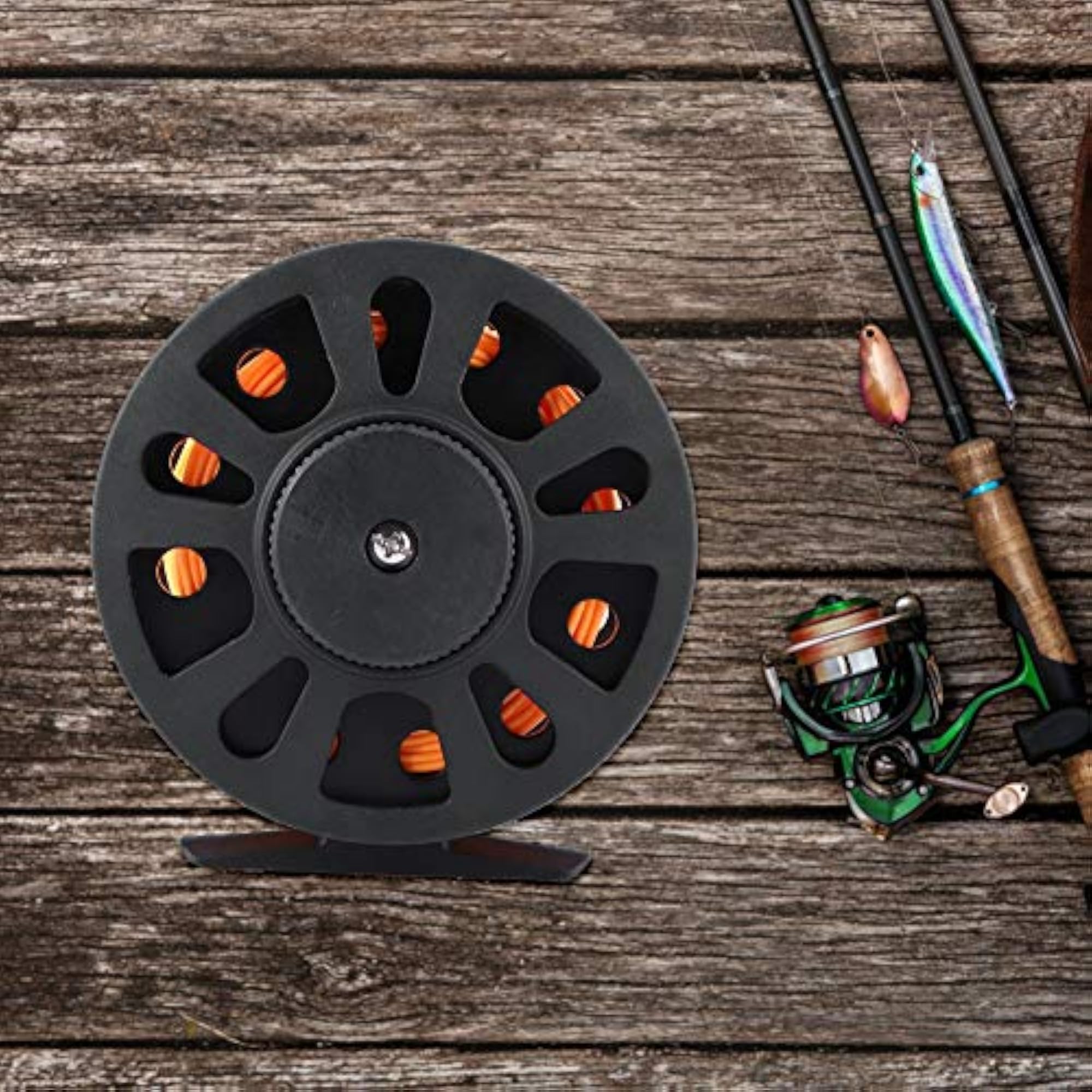 Fishing Accessory Sturdy Fly Reel, Portable for Fishing Lovers
