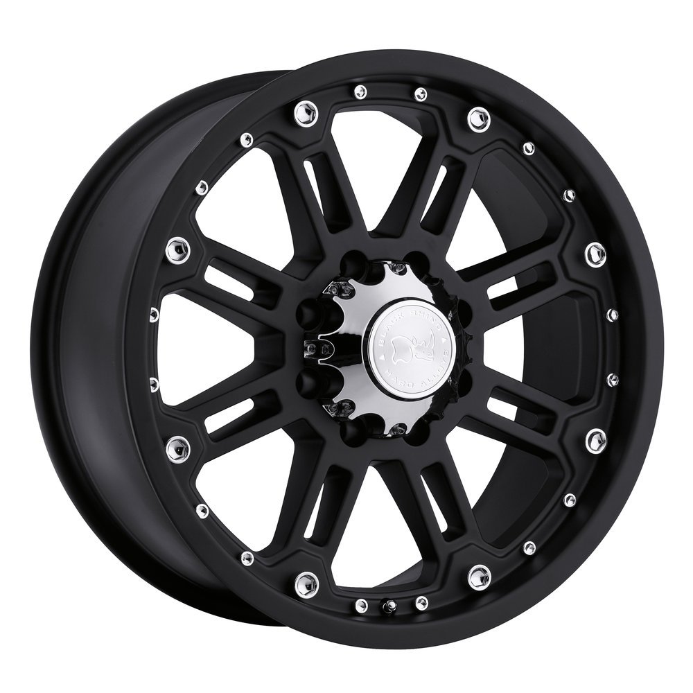Black Rhino ROCKWELL Black Wheel (20x9"/5x114.3mm,+12mm offset)