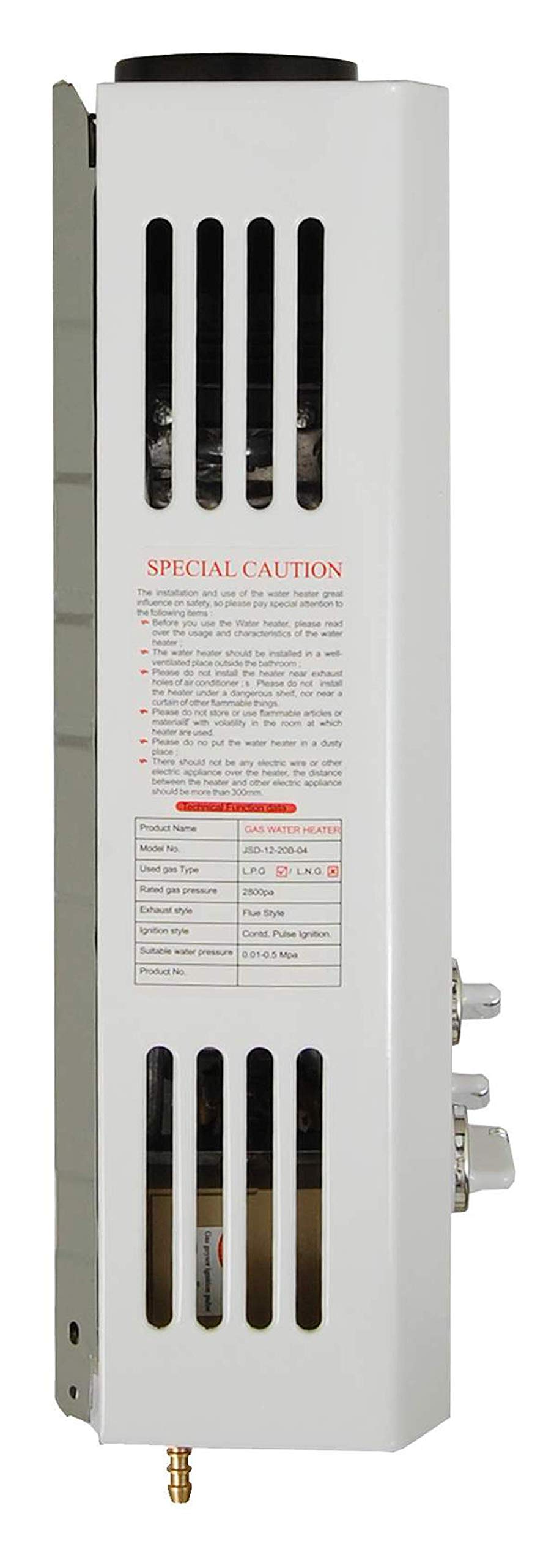 Surya Instant Gas Geyser 7.5 litres with Heavy Pure Copper Tank in White:  Buy Online at Best Price in UAE - Amazon.ae