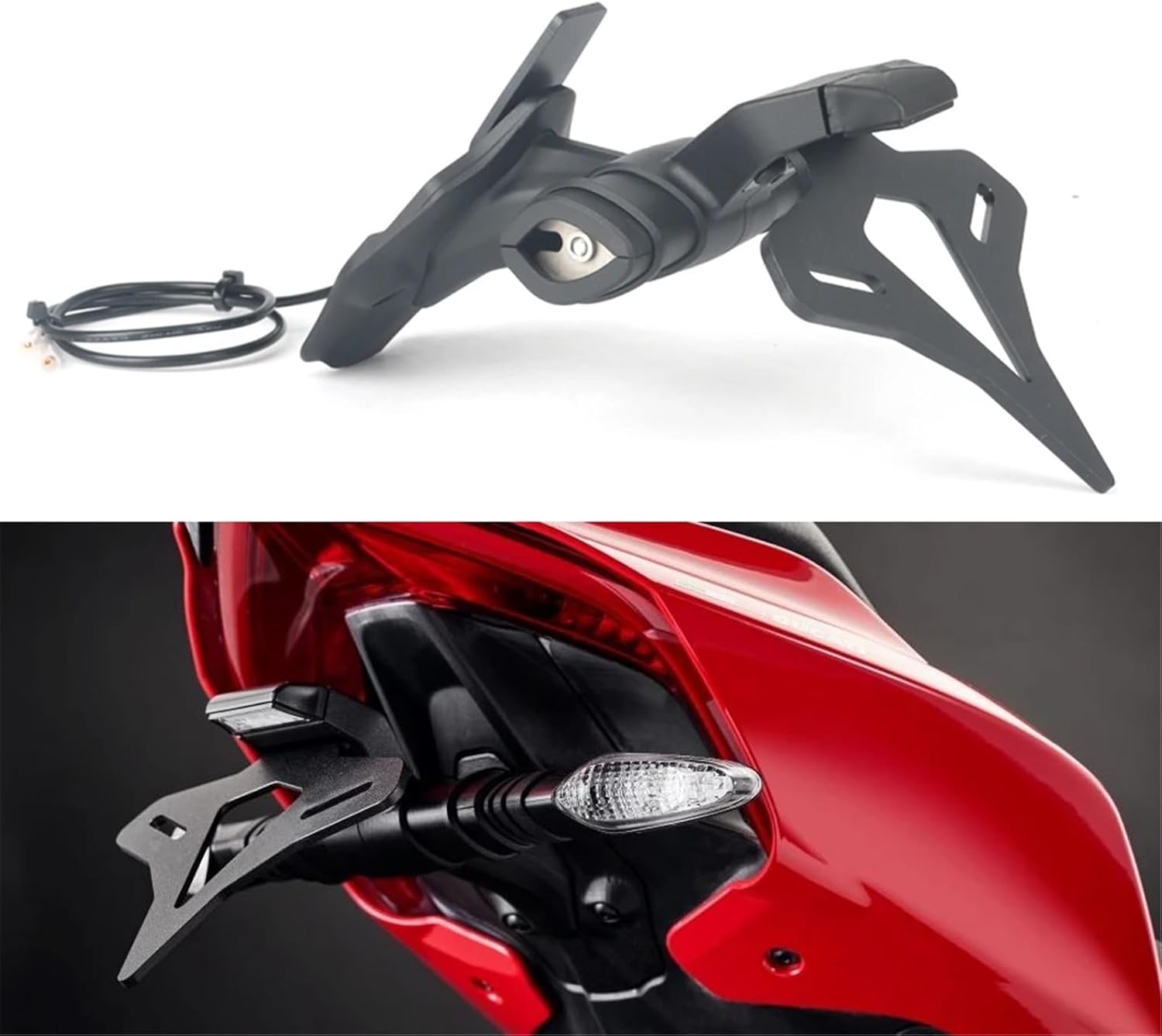 Compatible With Ducati For V2 For V4 For S 2020-2024 オートバイリアテールストッ