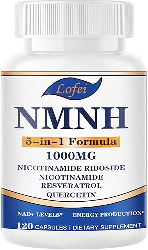 NMNH (mononucleótido de dihidronicotinamida), suplemento NMNH de 1000 mg de mononucleótido de nicotinamida pura aumenta los niveles de NAD+,