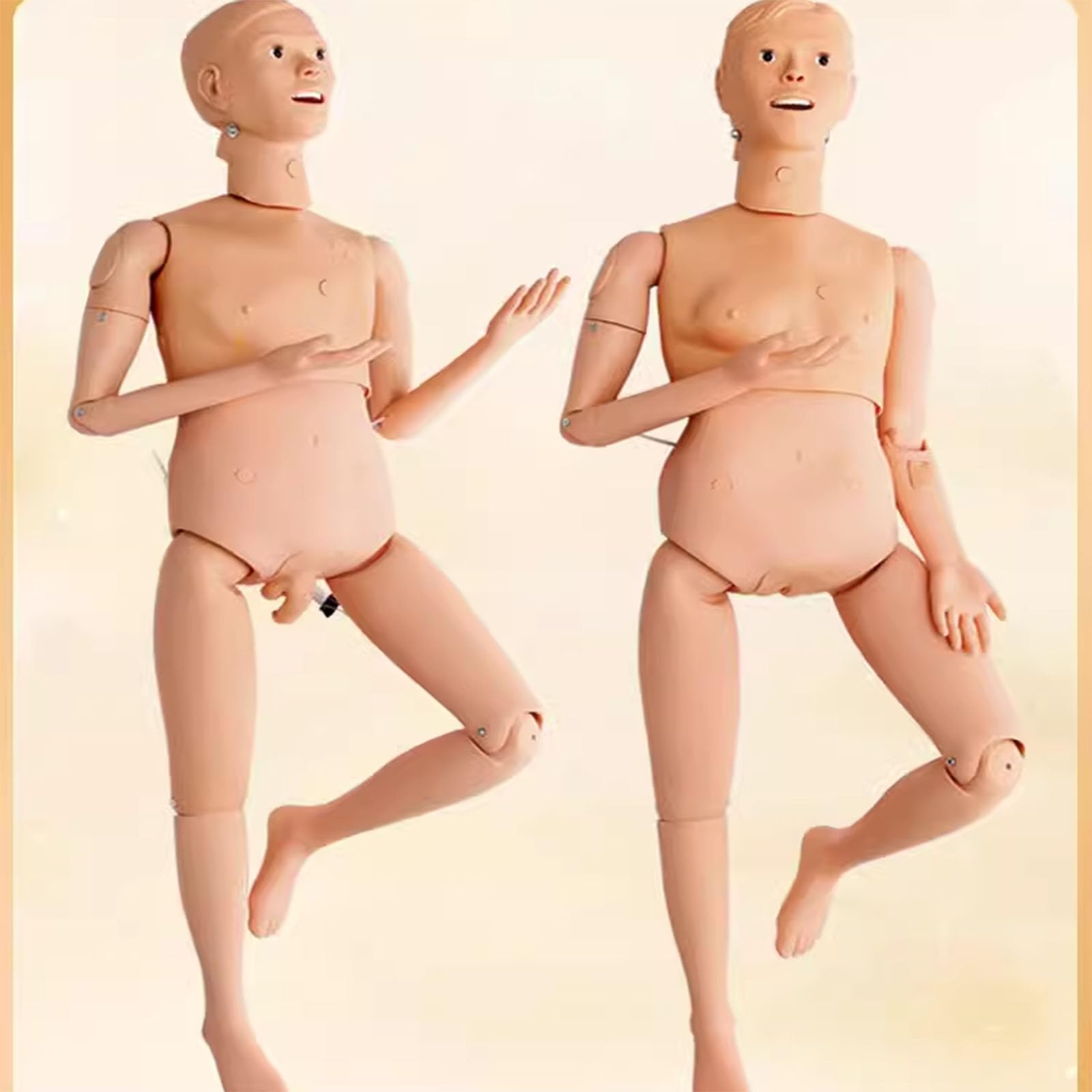 Manekin Do Pielęgniarstwa, Mężczyzna I Kobieta, Anatomiczny Model Człowieka, Cewnikowanie Medyczne, Resuscytacja Krążeniowo-Oddechowa, Dla Mężczyzn I Kobiet, Naturalnej Wielkości, Żeński