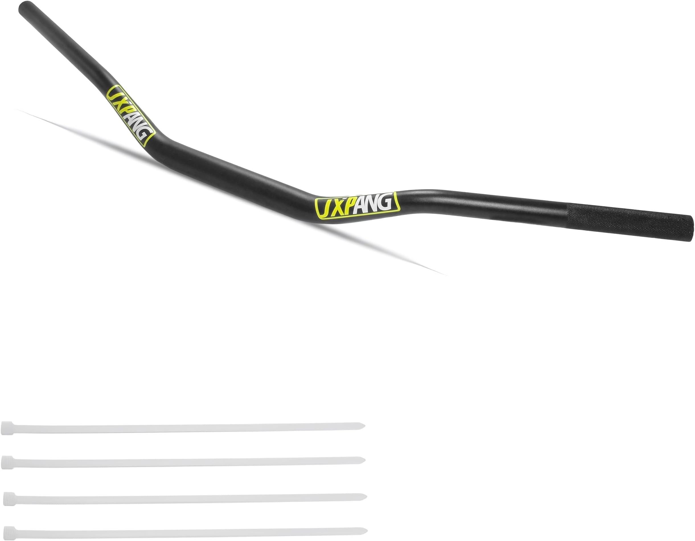 1-1/8" 28mm Fat Handlebars Motorcycle Handle Bars For Dirt Pit Bike CRF CR YZ WR KX KLX RM RMZ RMX DRZ (Black)