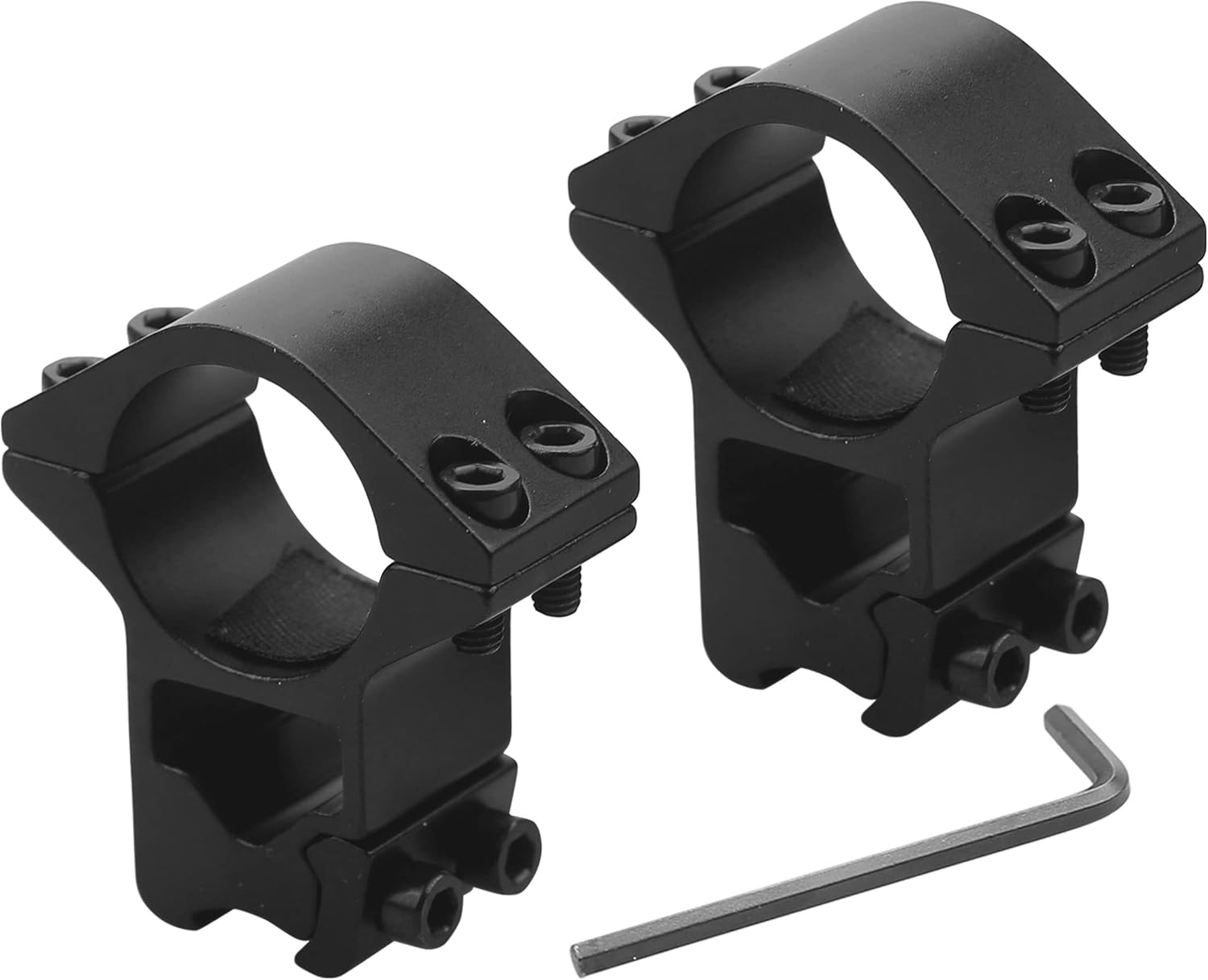 Atom Optics 1 Inch Dovetail Scope Rings for 3/8" or 11mm