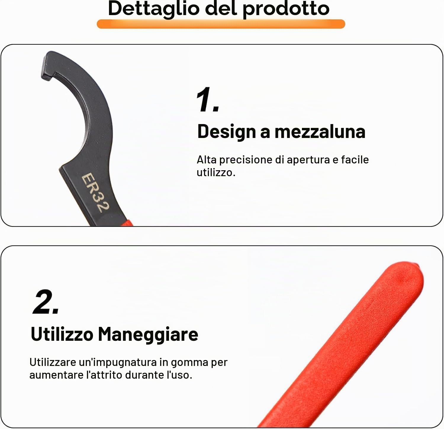 C Gancio Chiave Chiave, 4 PZ Regolabile C Gancio Chiave,Chiave a Gancio Regolabile,Strumento di Rimozione Della Chiave a Filetto per Sospensioni,Attrezzo per ammortizzatori con Impugnatura Antiscivolo