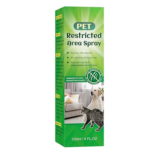 ERUIOLA Bitter Apple Spray for Dogs to Stop Chewing. No Chew Spray for Dogs. Effective Dog Deterrent Spray for Carpet Furniture. Alcohol-Free, Anti Chew Spray for Puppies Indoor & Outdoor Safe. 120ML